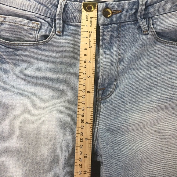 Frame Denim Le Crop Mini Boot Jean Sz 29 Adeline. Light Wash Casual Classic Chic - Picture 8 of 13